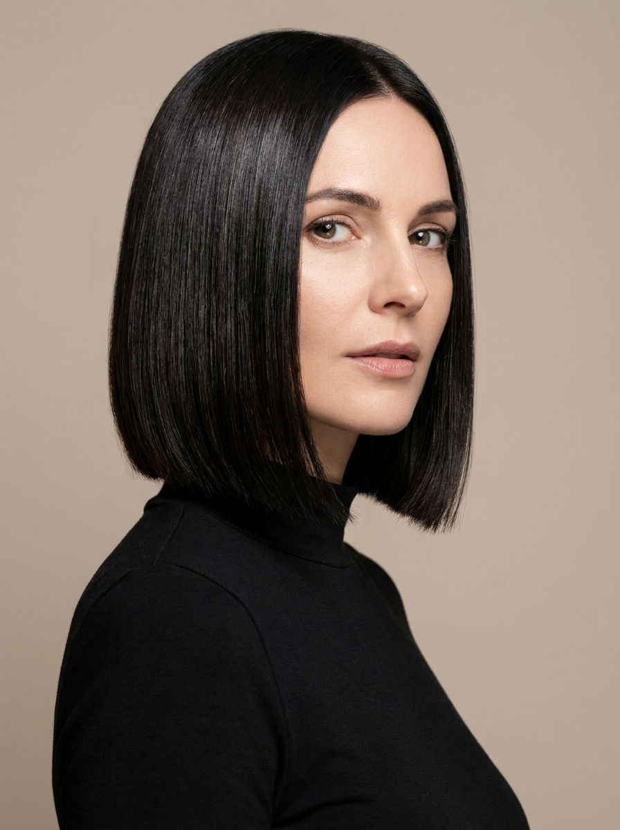 Sleek Blunt Bob - Frisuren 2026